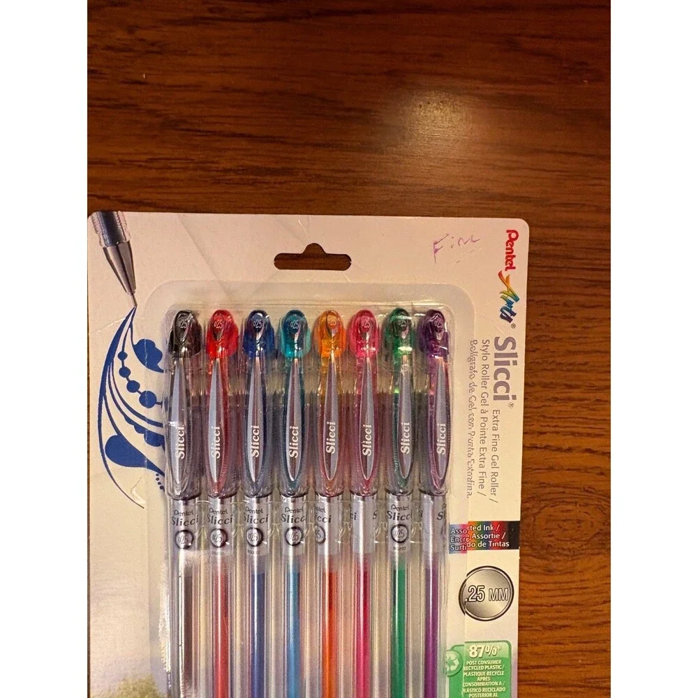 Pentel Arts Assorted Ink .25Mm 23769 Opened But Not Used Only Tested